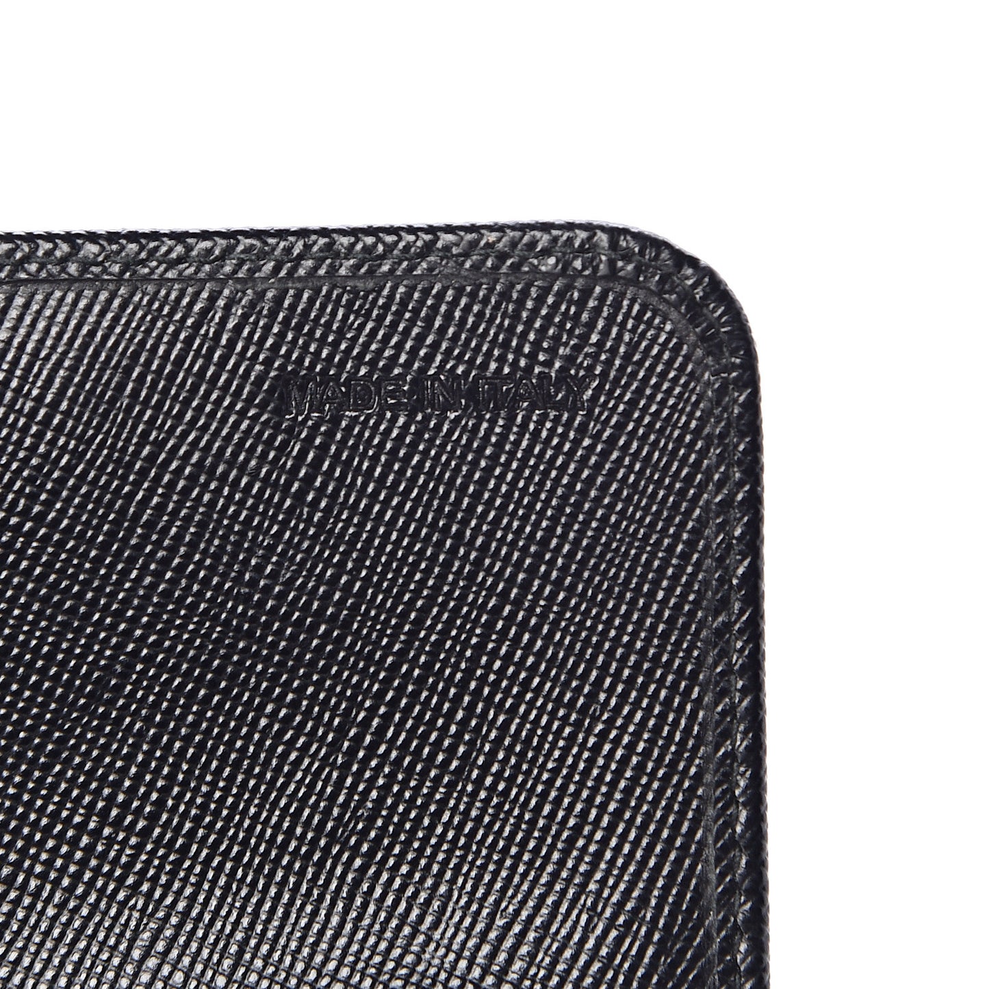 Saffiano Stones Continental Wallet Black