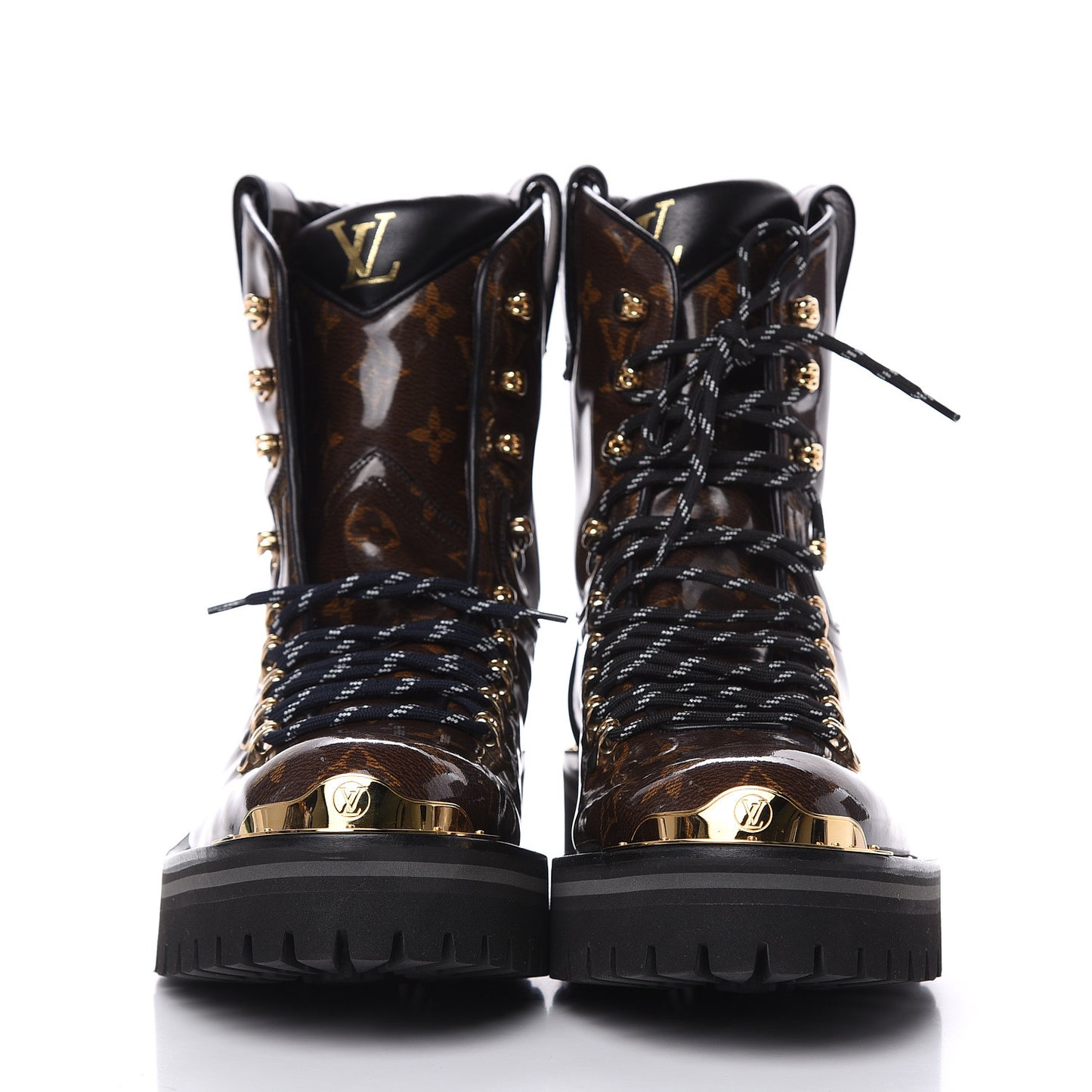 Monogram Glaze Mens Outland Ankle Boots 8 Ebene