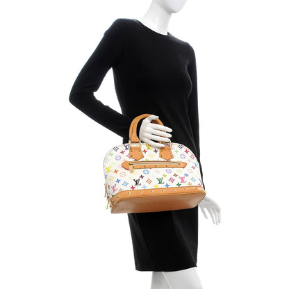 Louis Vuitton Monogram Multicolor Alma White 2 of 12