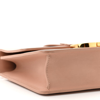 Christian Dior Smooth Calfskin 30 Montaigne Flap Bag Pale Pink 9 of 11