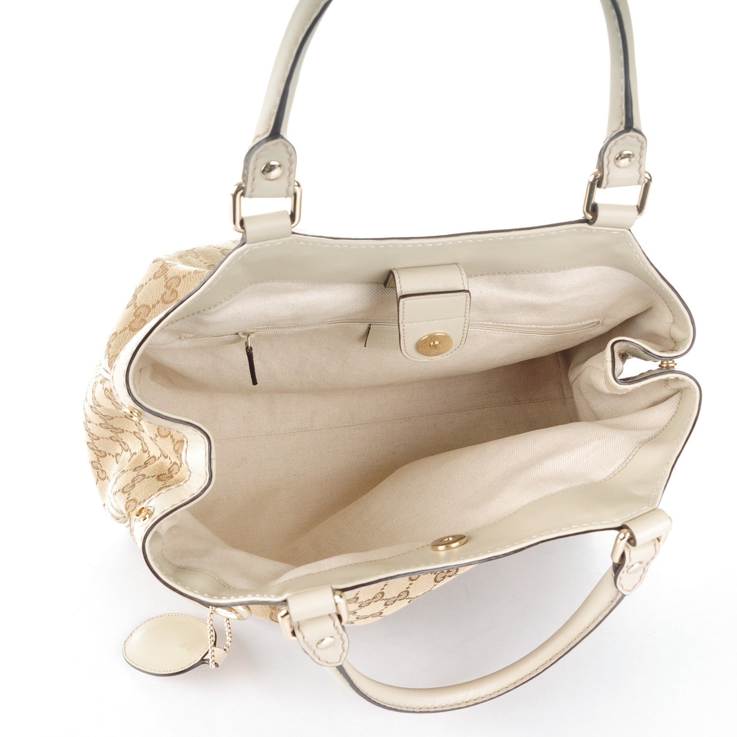 Gucci Monogram Medium Sukey Tote Off White 5 of 7