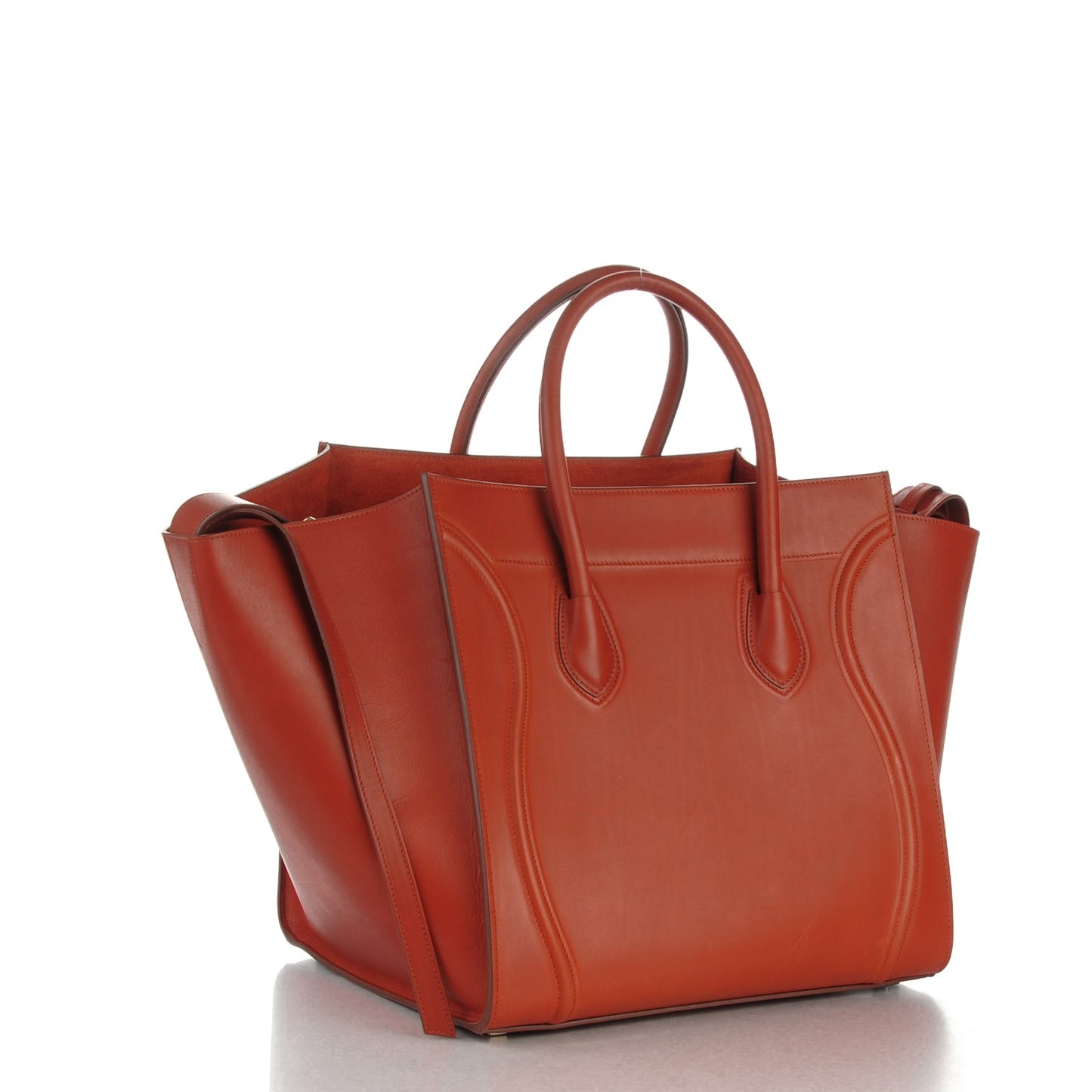 Natural Calfskin Medium Phantom Luggage Brick