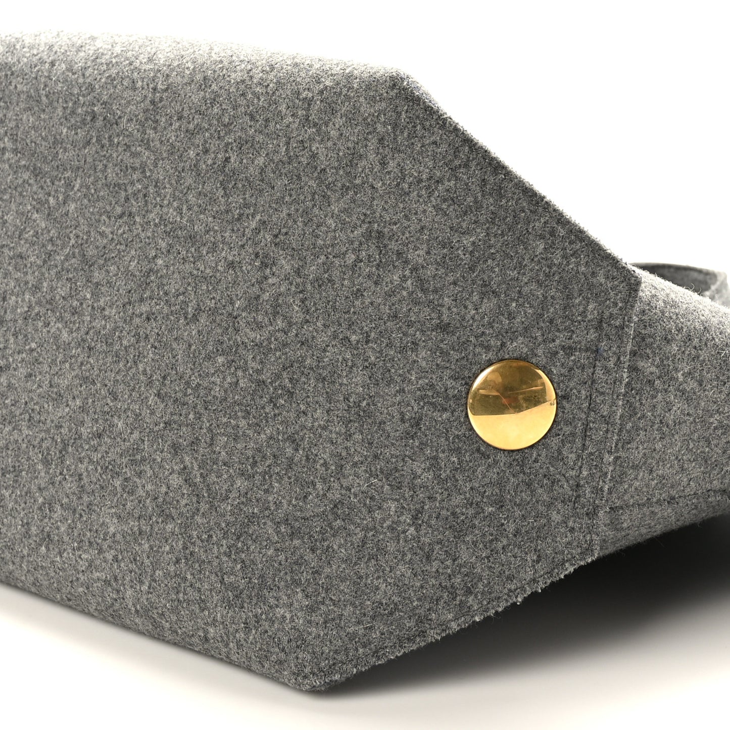 Wool Felt Orb Bag Grey