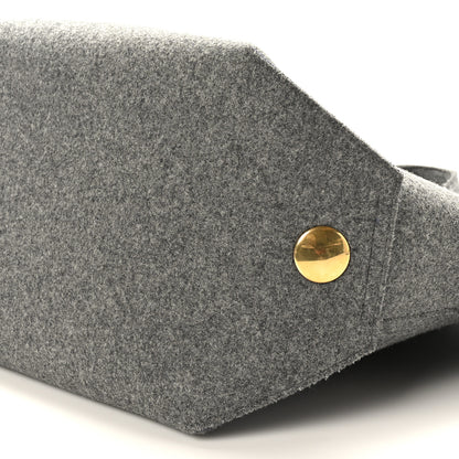Celine Wool Felt Orb Bag Grey 8 of 8