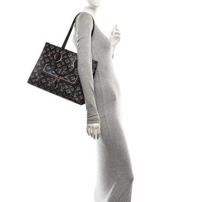 Louis Vuitton Monogram Fall for You LV Neo Onthego MM Black 2 of 9