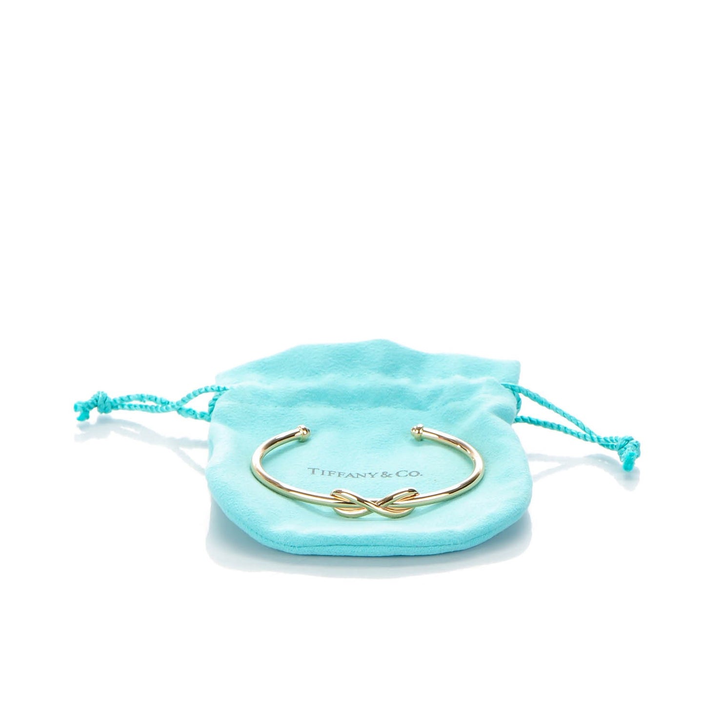 18K Rose Gold Infinity Cuff Bracelet