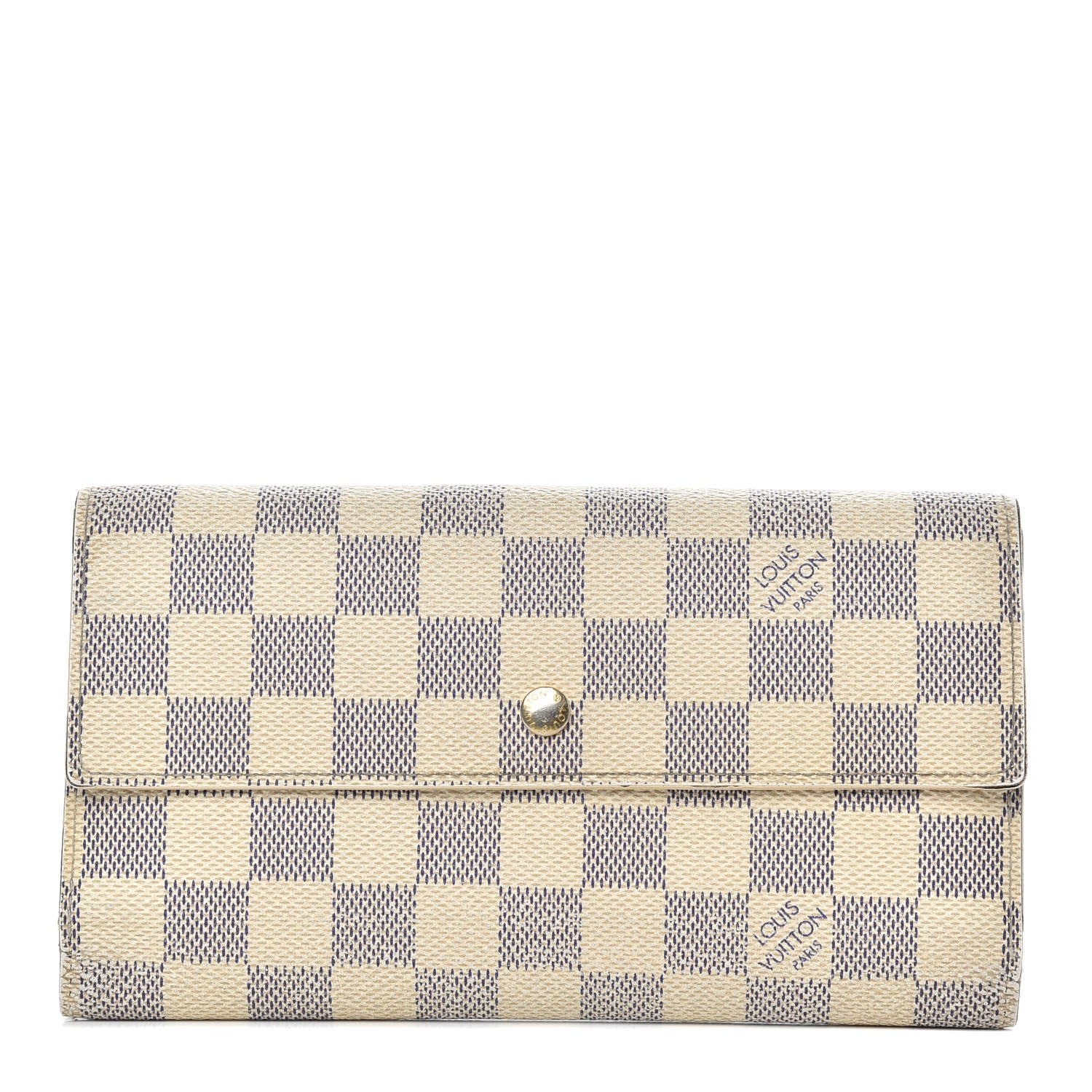 Louis Vuitton Damier Azur Sarah Wallet 1 of 13