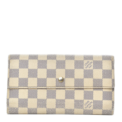 Louis Vuitton Damier Azur Sarah Wallet 1 of 13