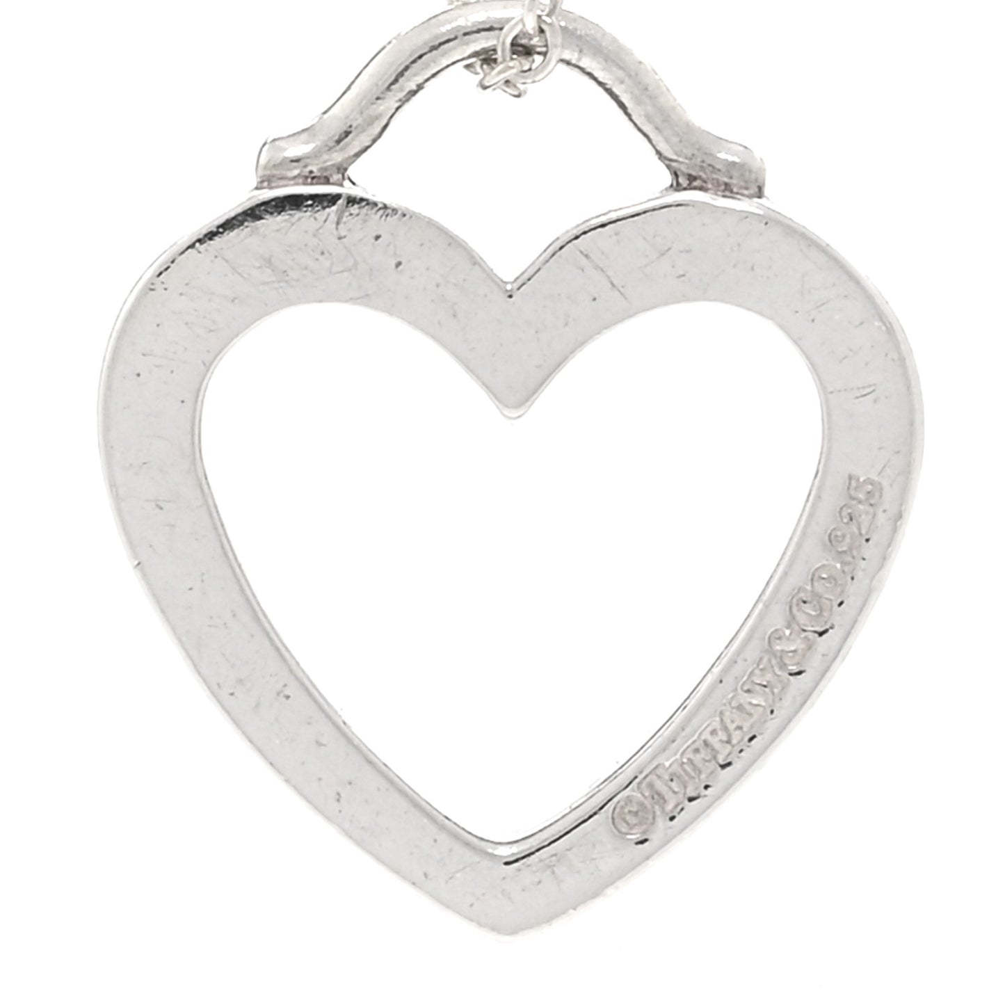 Sterling Silver Heart Pendant Necklace