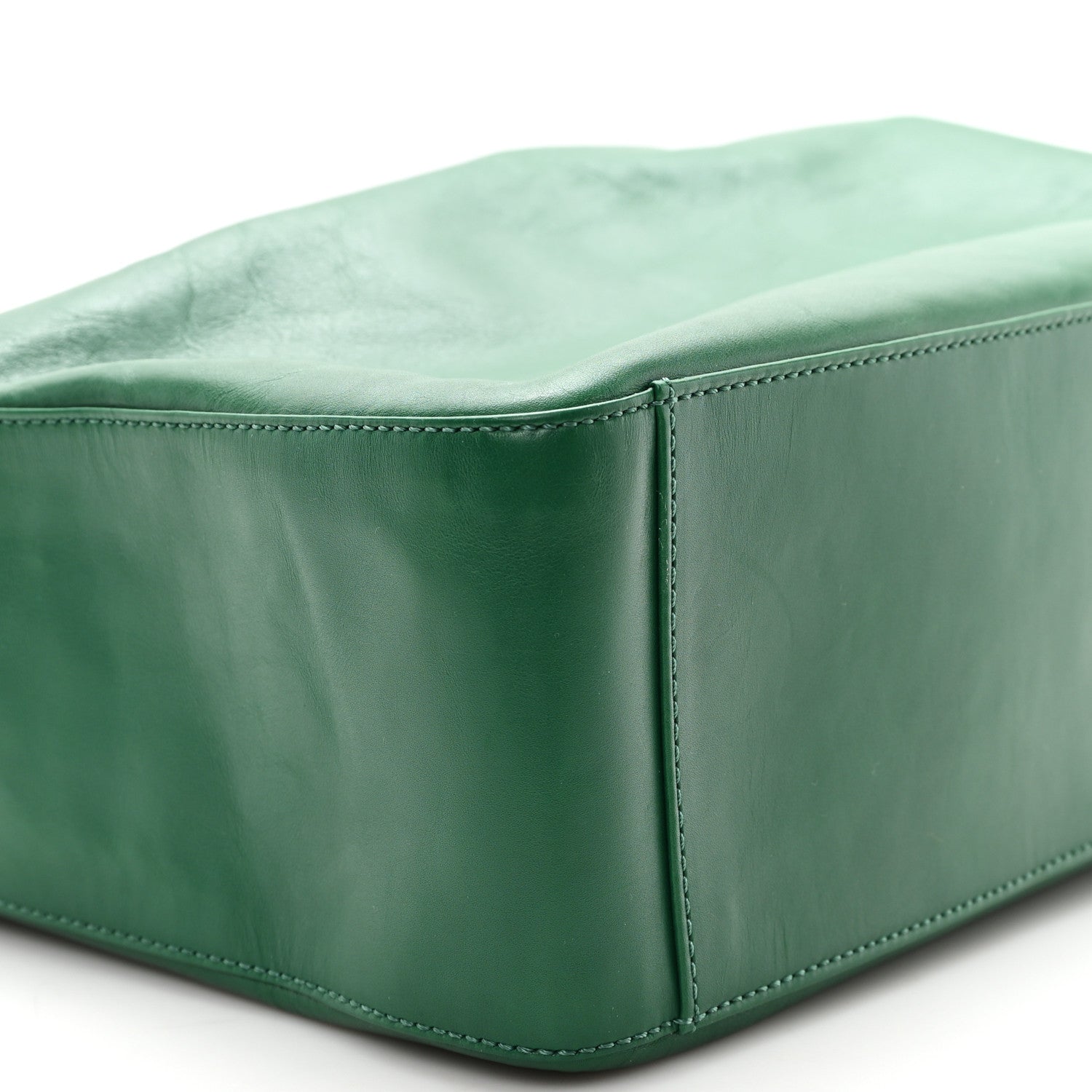 Khaite Calfskin Elena Forest Green 8 of 10