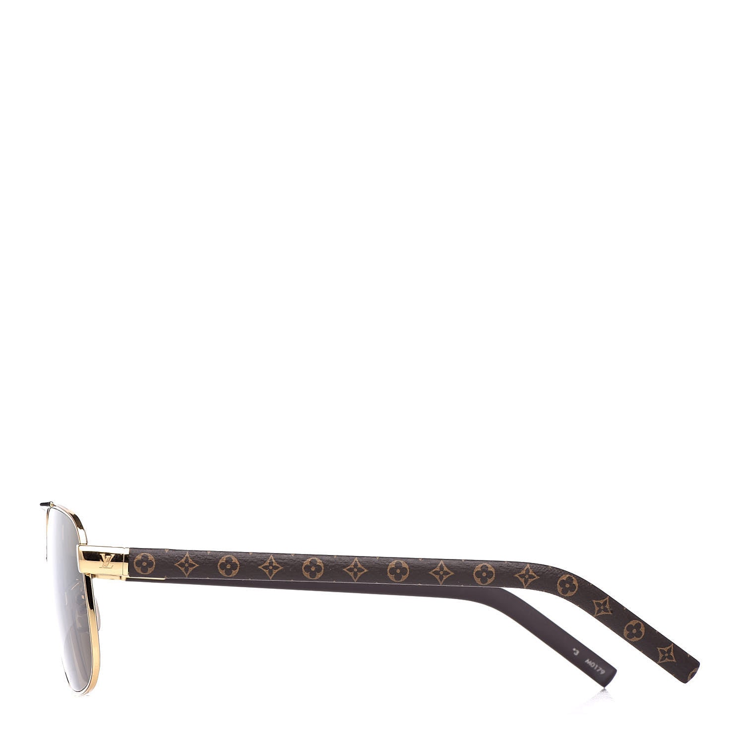 Louis Vuitton Monogram Pacific Sunglasses Z2338E Gold 3 of 6
