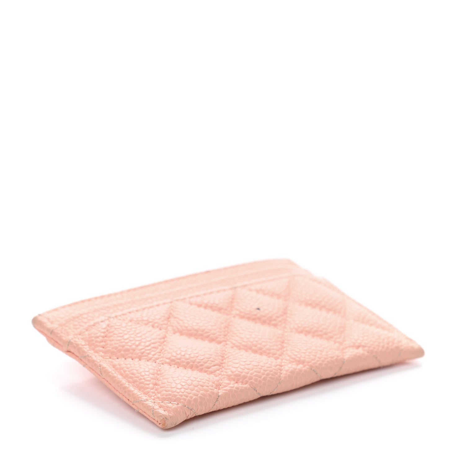 Chanel Caviar Quilted Boy Card Holder Light Pink 4 of 9