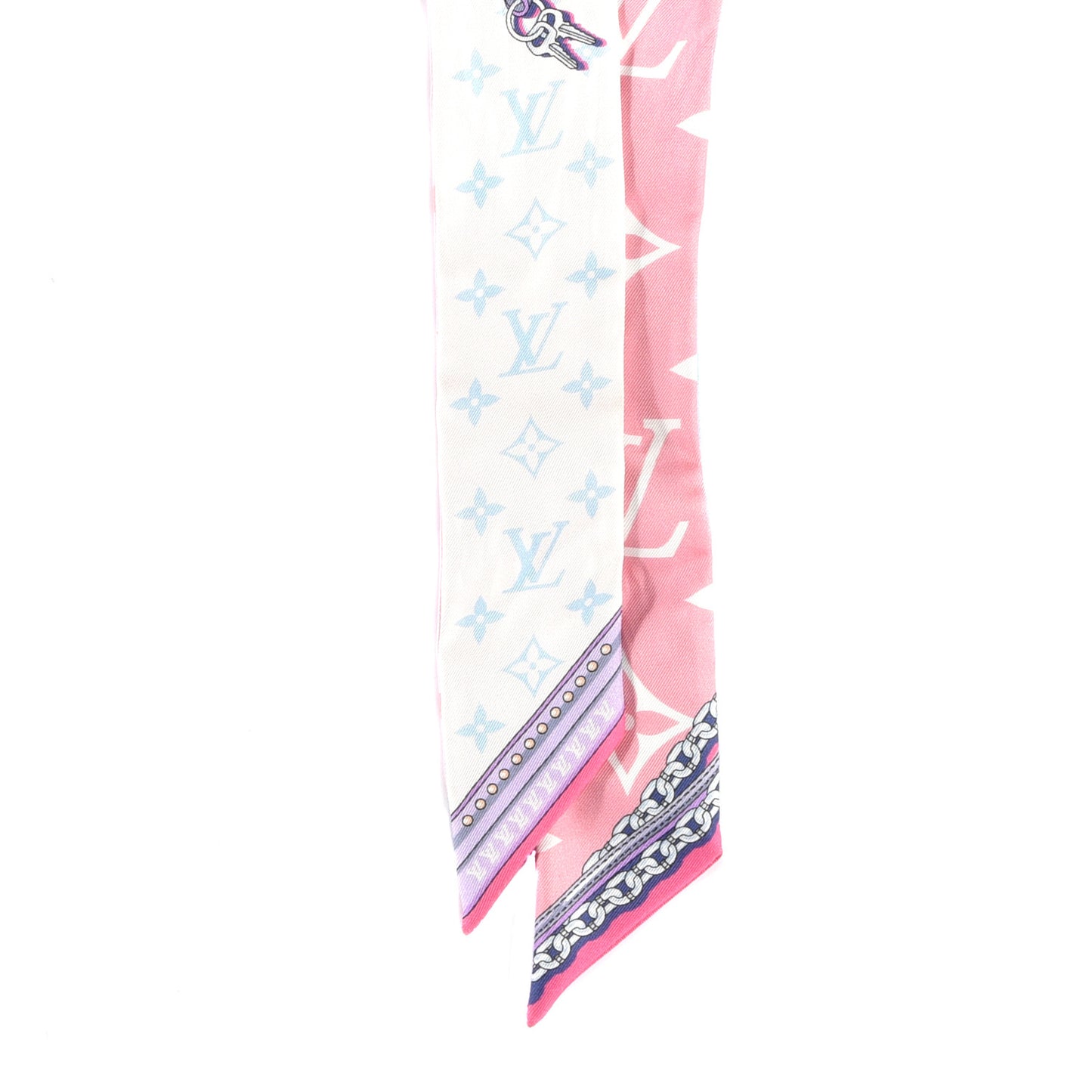 Silk Monogram Escale Perfect Match BB Bandeau Bleu Rose