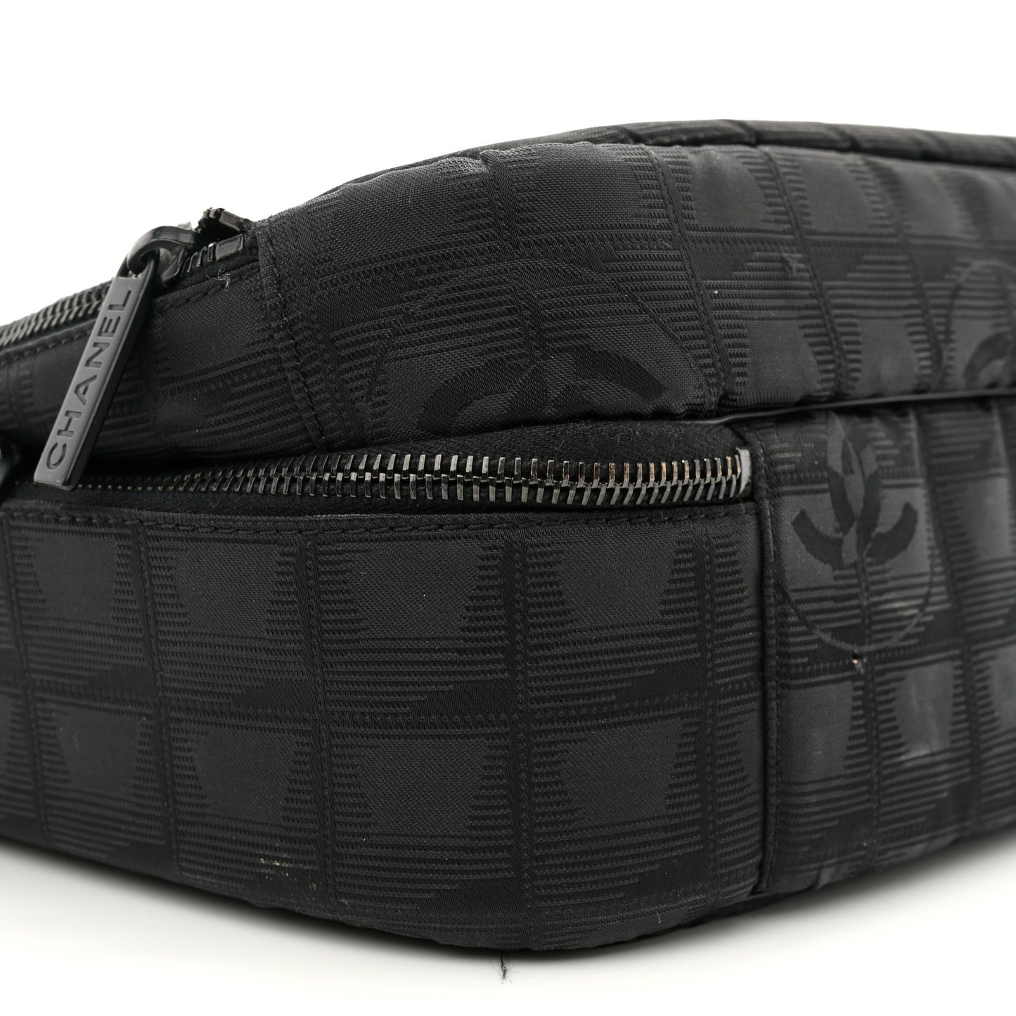 Nylon Travel Laptop Briefcase Black
