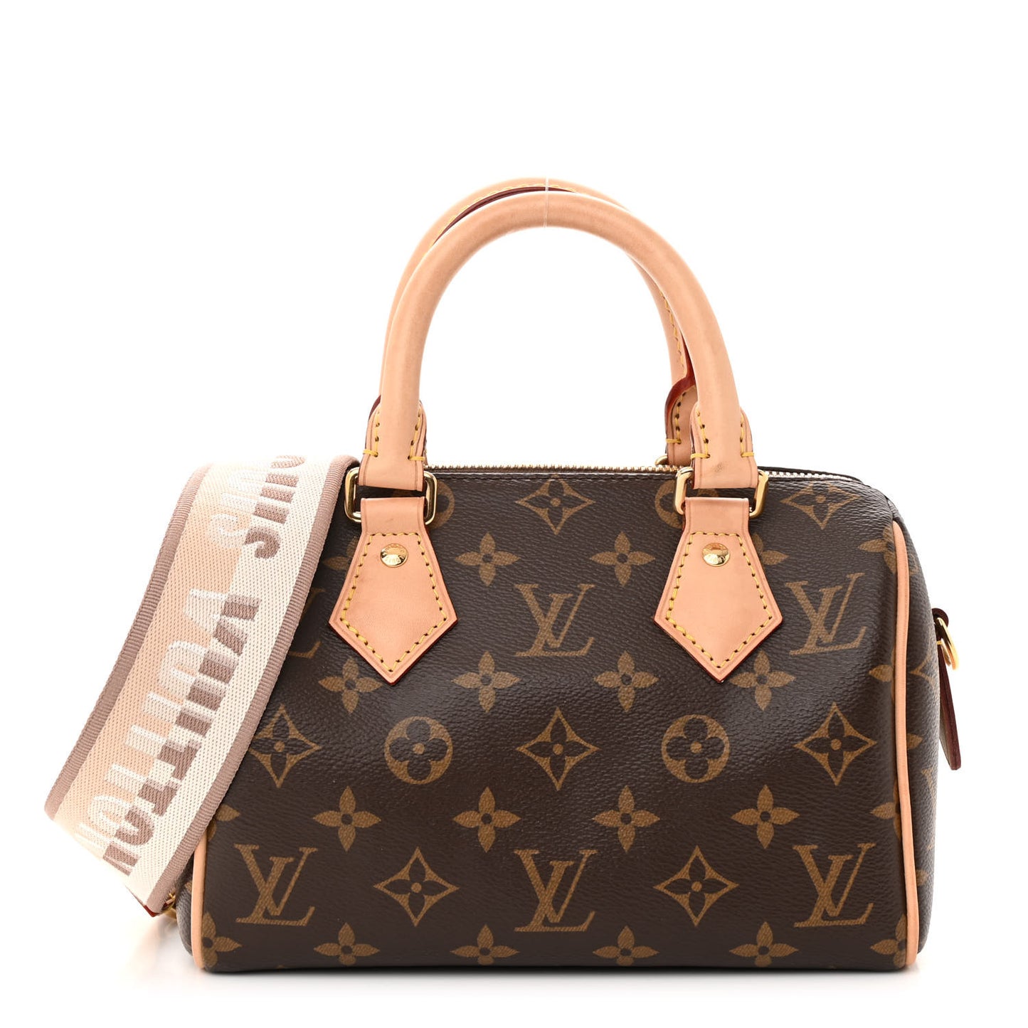 Monogram Speedy Bandouliere 20 Beige