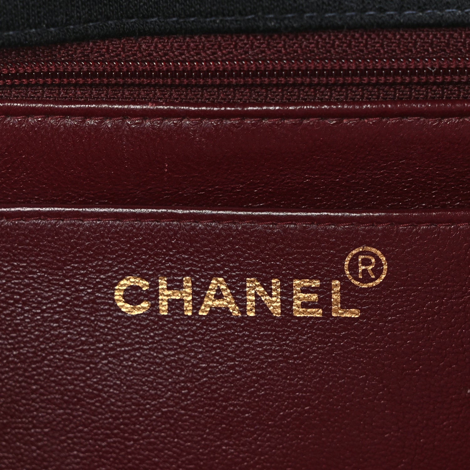 Chanel Jersey Horizontal Quilted Jumbo Single Flap Black 6 of 9