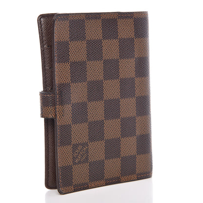 Louis Vuitton Damier Ebene Small Ring Agenda Cover 3 of 12