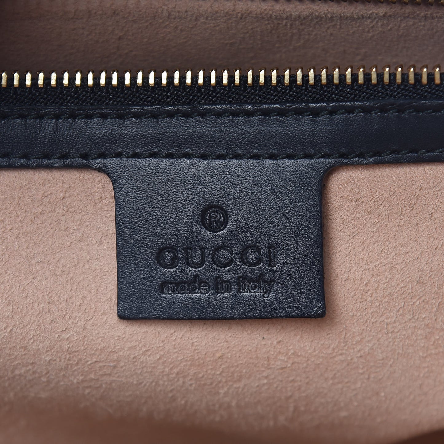 Guccissima Linea A Foldover Tote Black