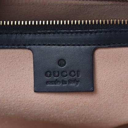 Gucci Guccissima Linea A Foldover Tote Black 6 of 17