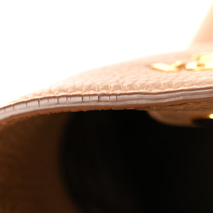 Prada Vitello Daino Side Pocket Shoulder Bag Tote Sesamo 13 of 13