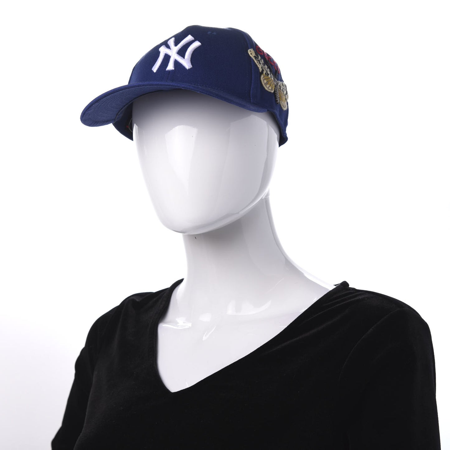 X MLB Cotton NY Yankees Baseball Hat 57-61 Blue