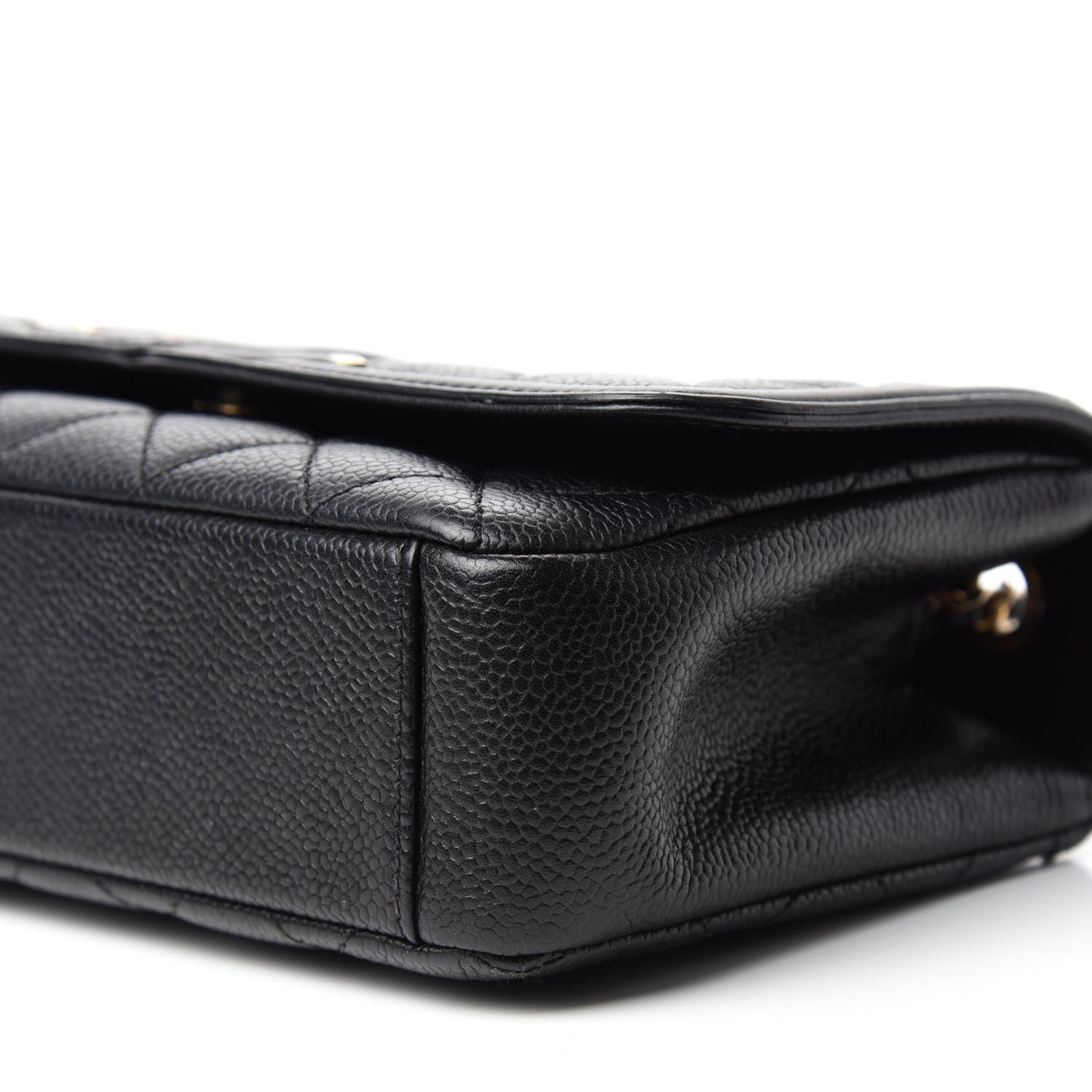 Chanel Caviar Quilted Small CC Filigree Flap Black 7 of 10
