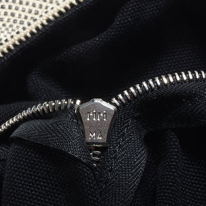 Hermes Toile Saxo PM Natural and Black 10 of 11
