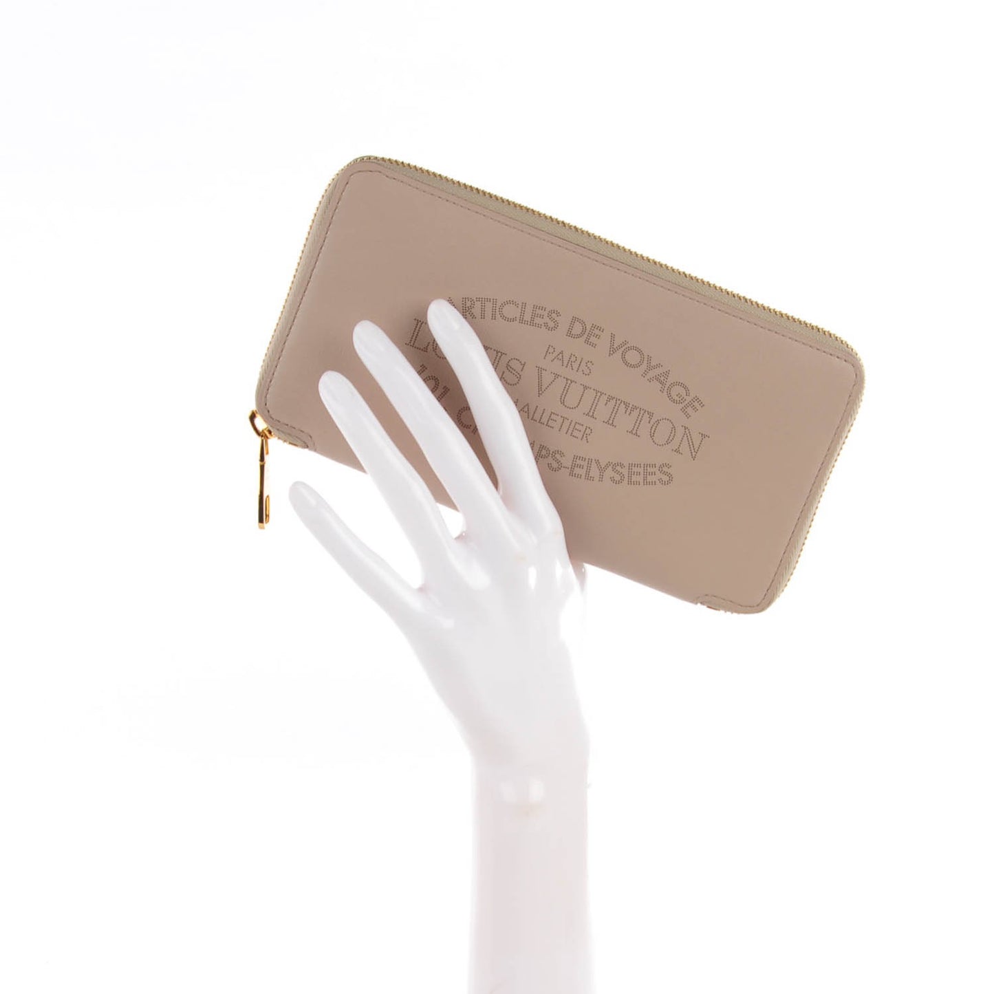 Veau Soie Iena Wallet Latte