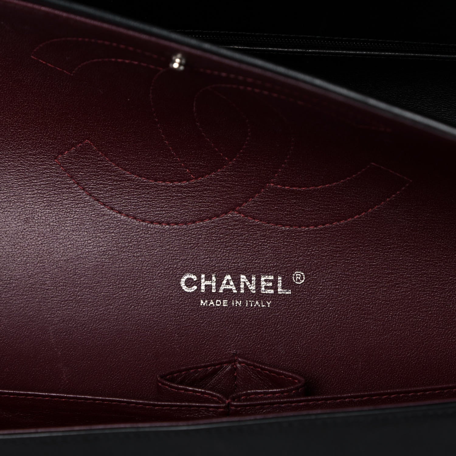 Chanel Lambskin Quilted Jumbo Double Flap Black 6 of 16