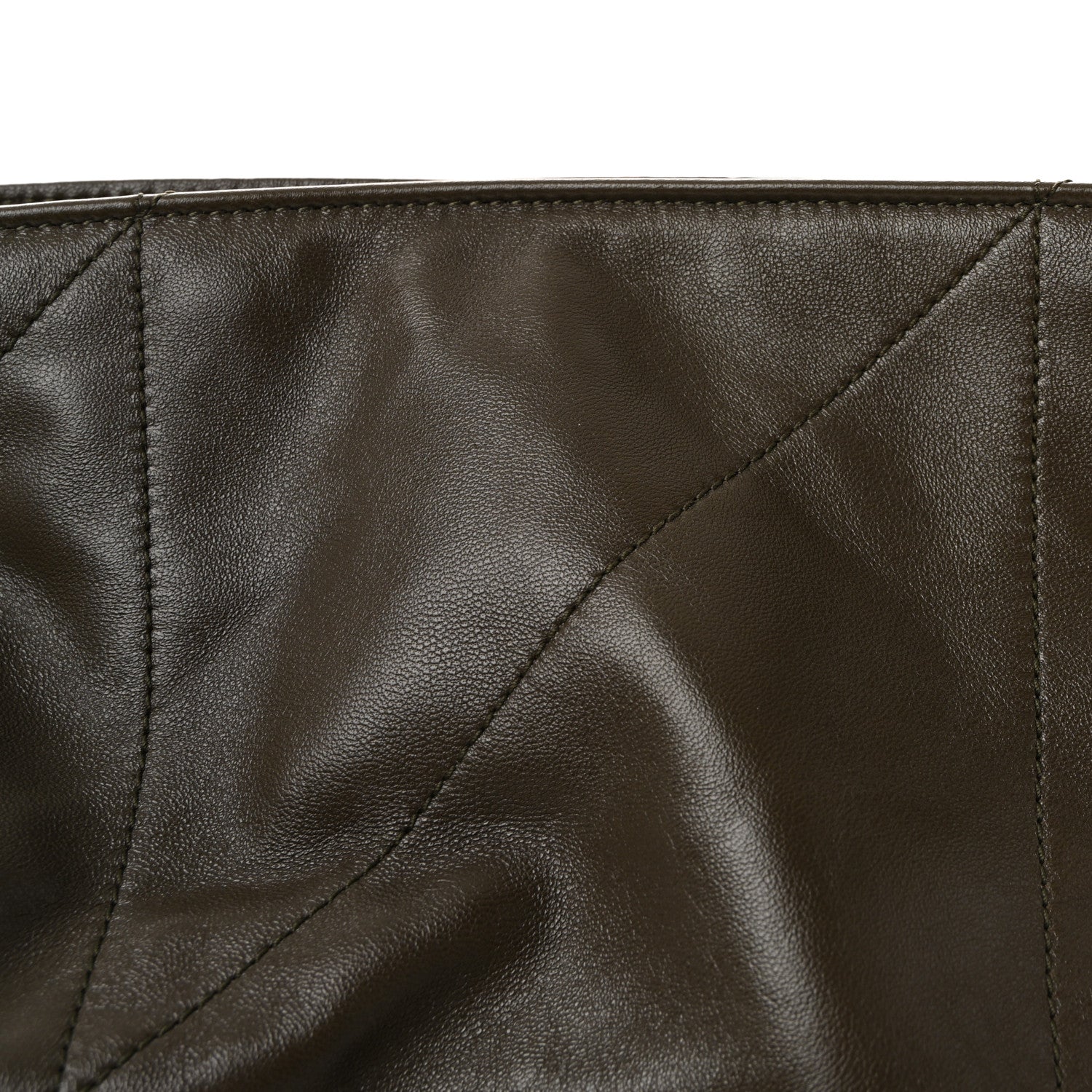 Saint Laurent Lambskin Medium Jamie Shopping Tote Light Musk 8 of 10
