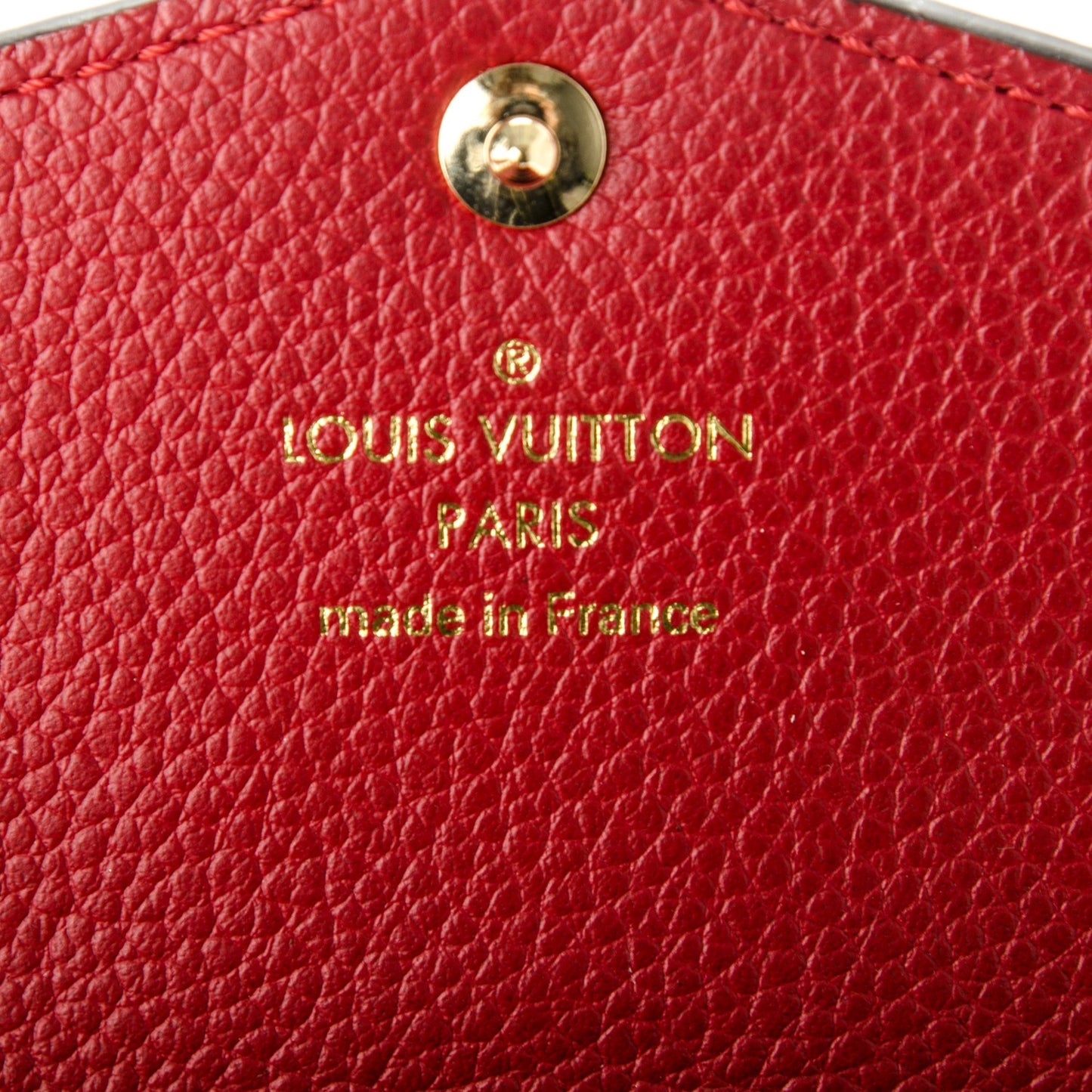 Empreinte Key Pouch Cherry