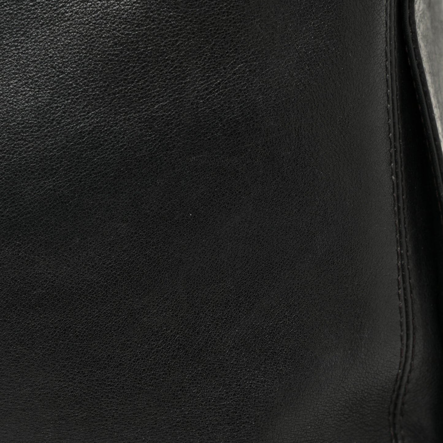 Lambskin Messenger Black