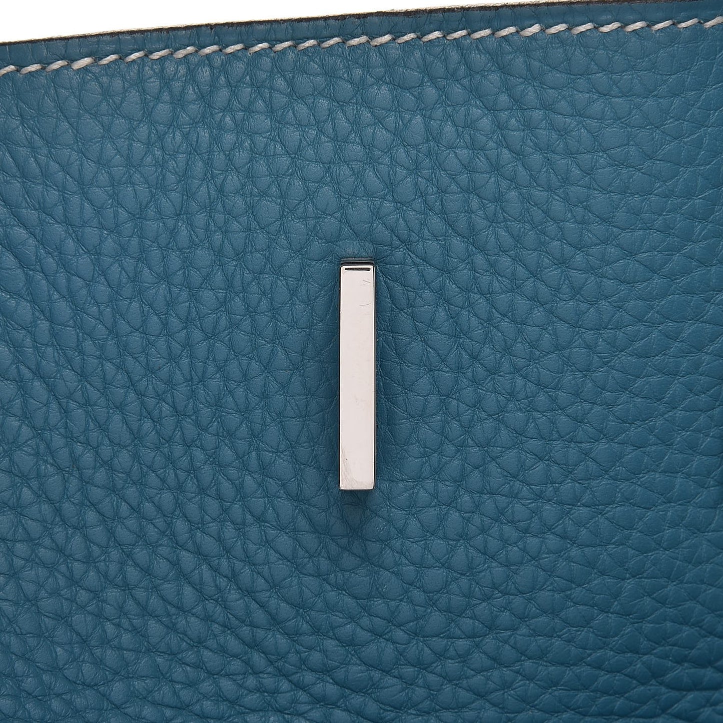 Taurillon Clemence Birkin 40 Blue Jean