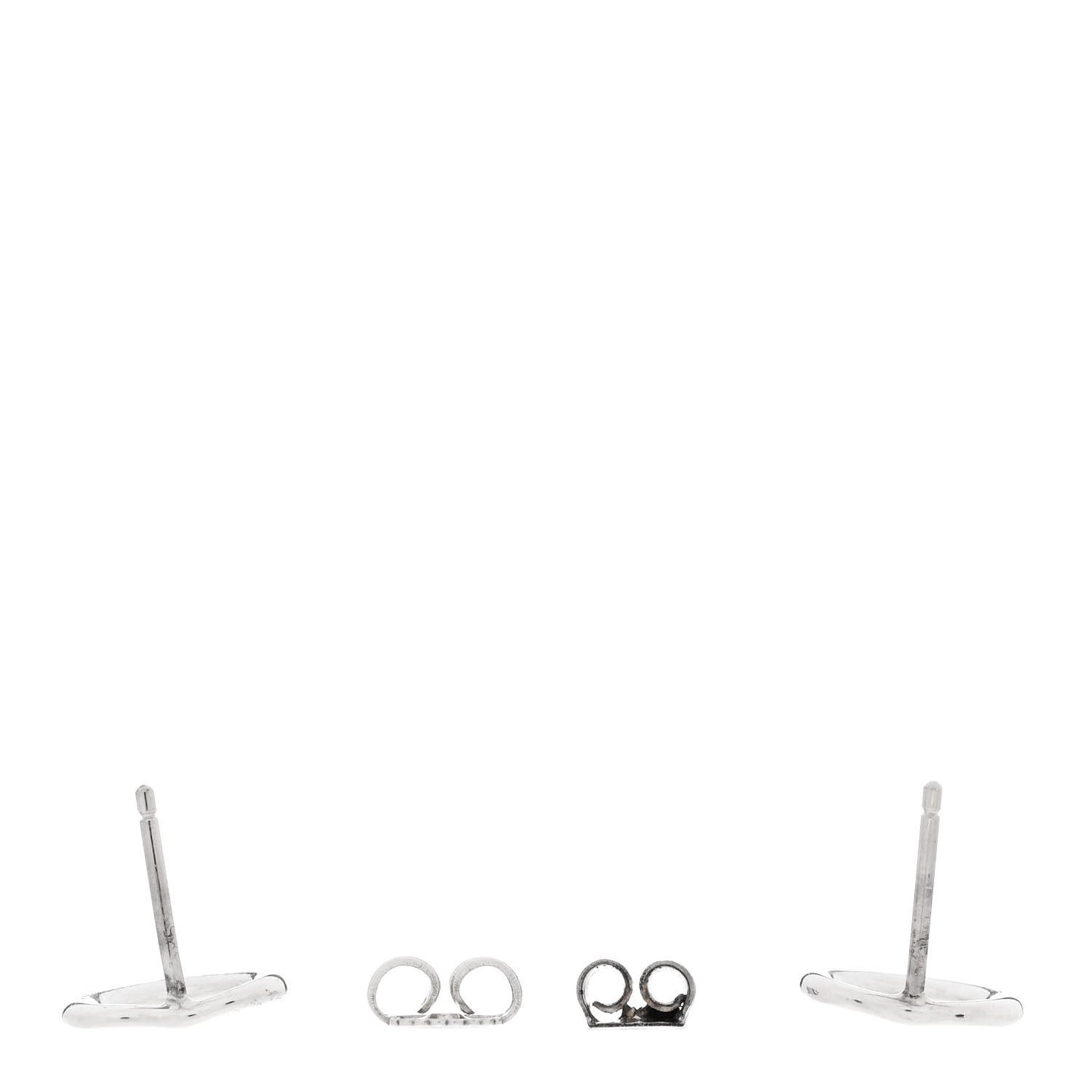 Sterling Silver Elsa Peretti 11mm Open Heart Earrings