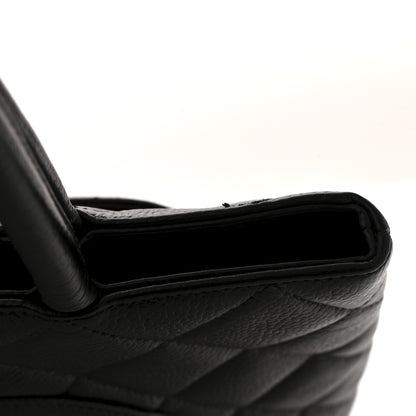 Chanel Caviar Quilted Medallion Tote Black 12 of 12