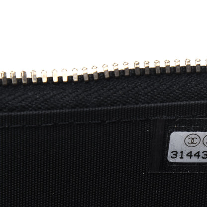 Chanel Lambskin Quilted Small Top Handle Vanity Case With Chain Black 8 of 12