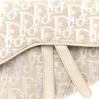 Christian Dior Monogram Saddle Bag White 8 of 15