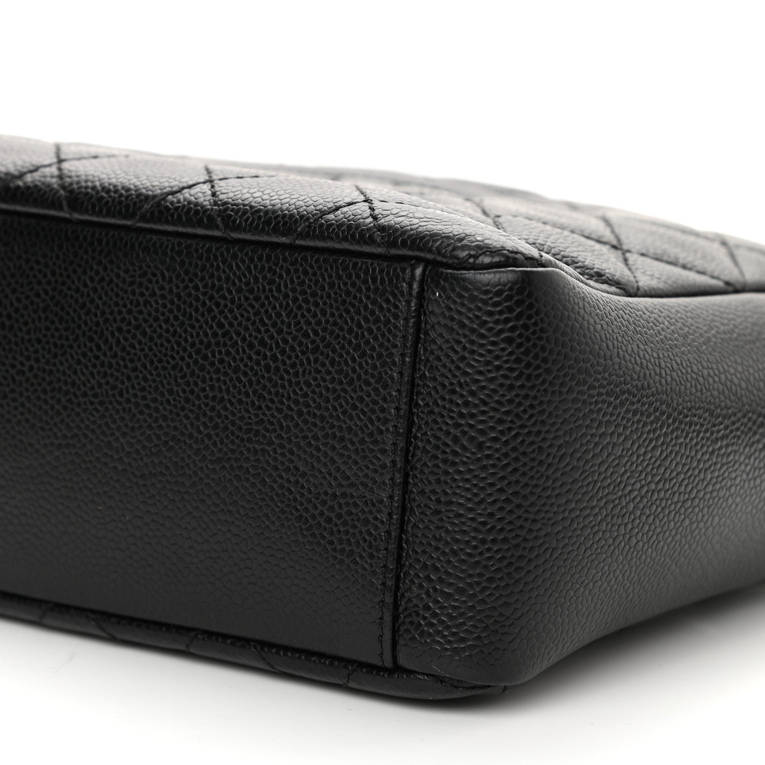 Chanel Caviar Quilted Petit Shopping Tote PST Black 10 of 10
