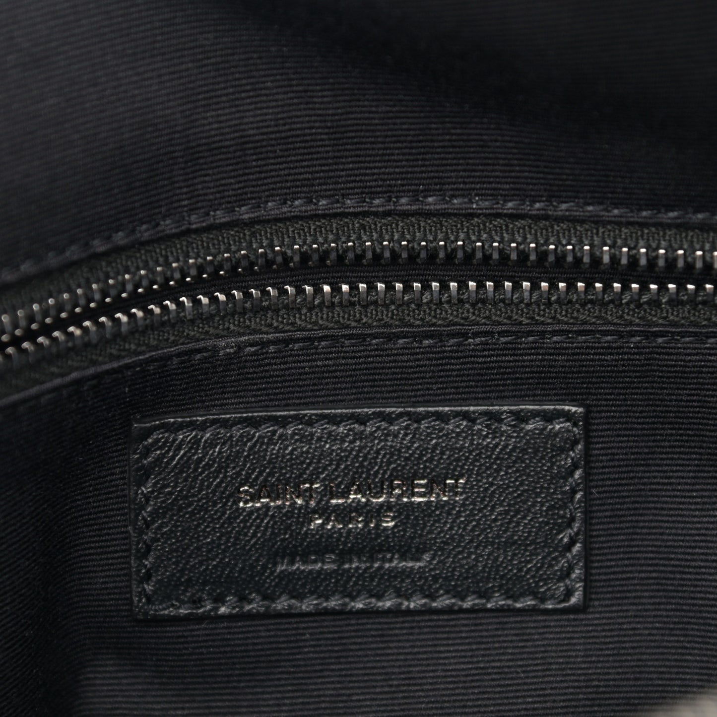 Crinkled Calfskin Matelasse Monogram Niki Body Bag Black