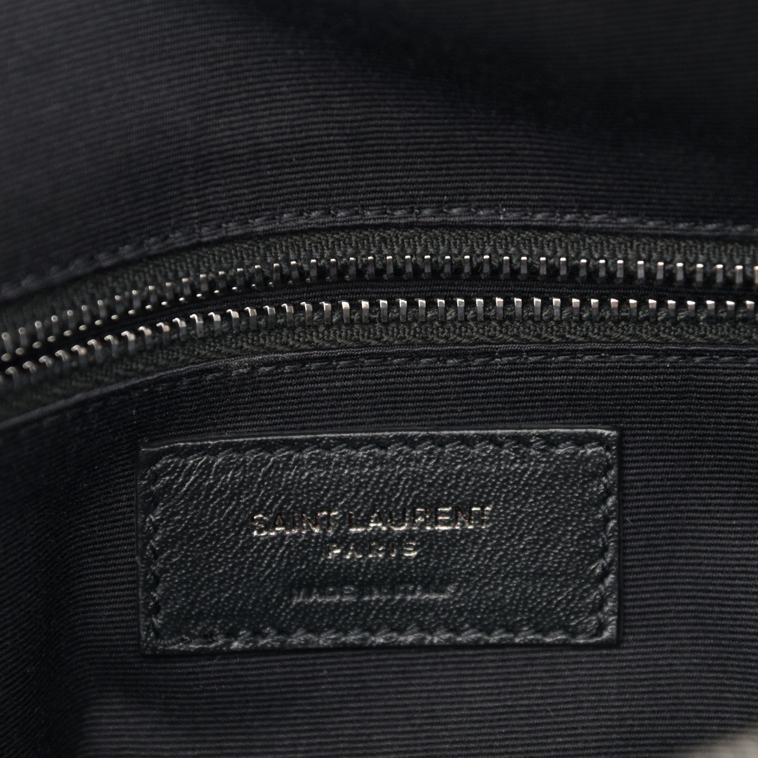 Saint Laurent Crinkled Calfskin Matelasse Monogram Niki Body Bag Black 5 of 10