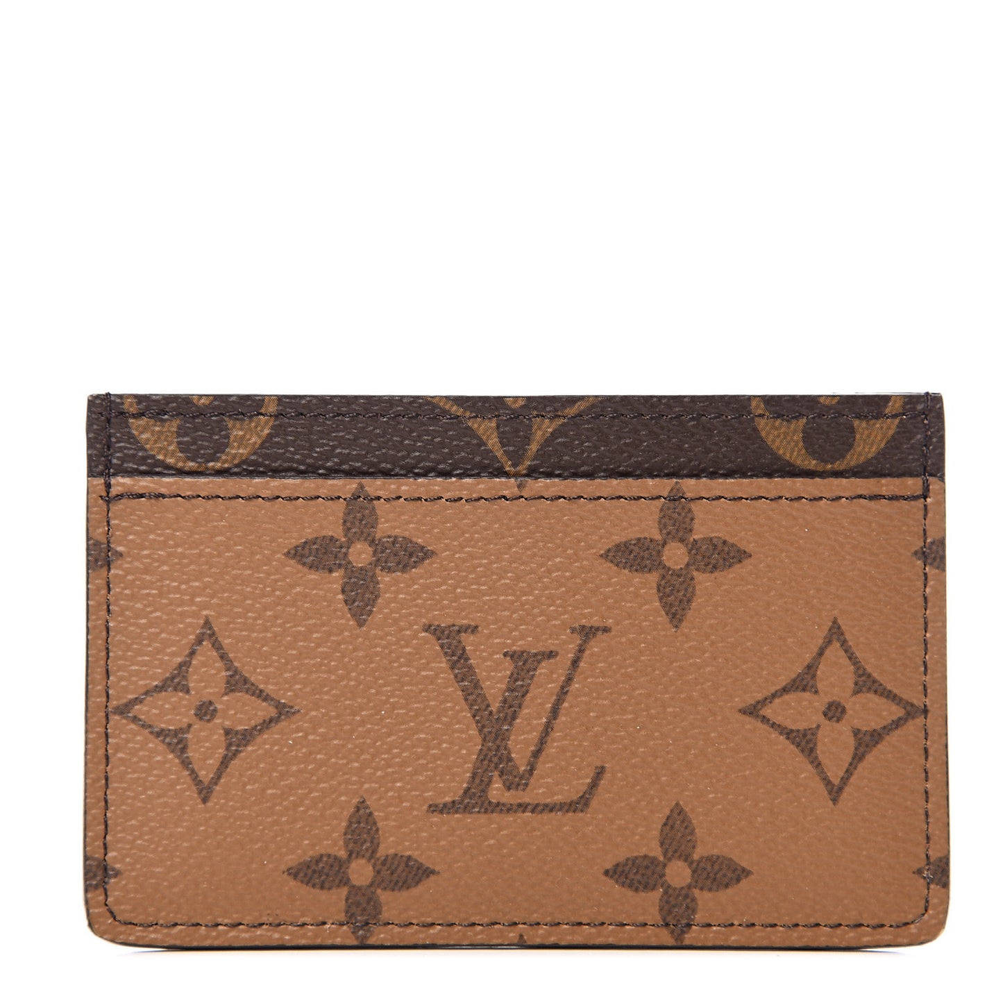 Reverse Monogram Card Holder