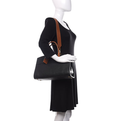 Louis Vuitton Calfskin City Steamer EW Black Gold 2 of 10