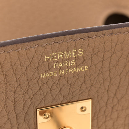 Hermes Togo Birkin 25 Biscuit 6 of 11