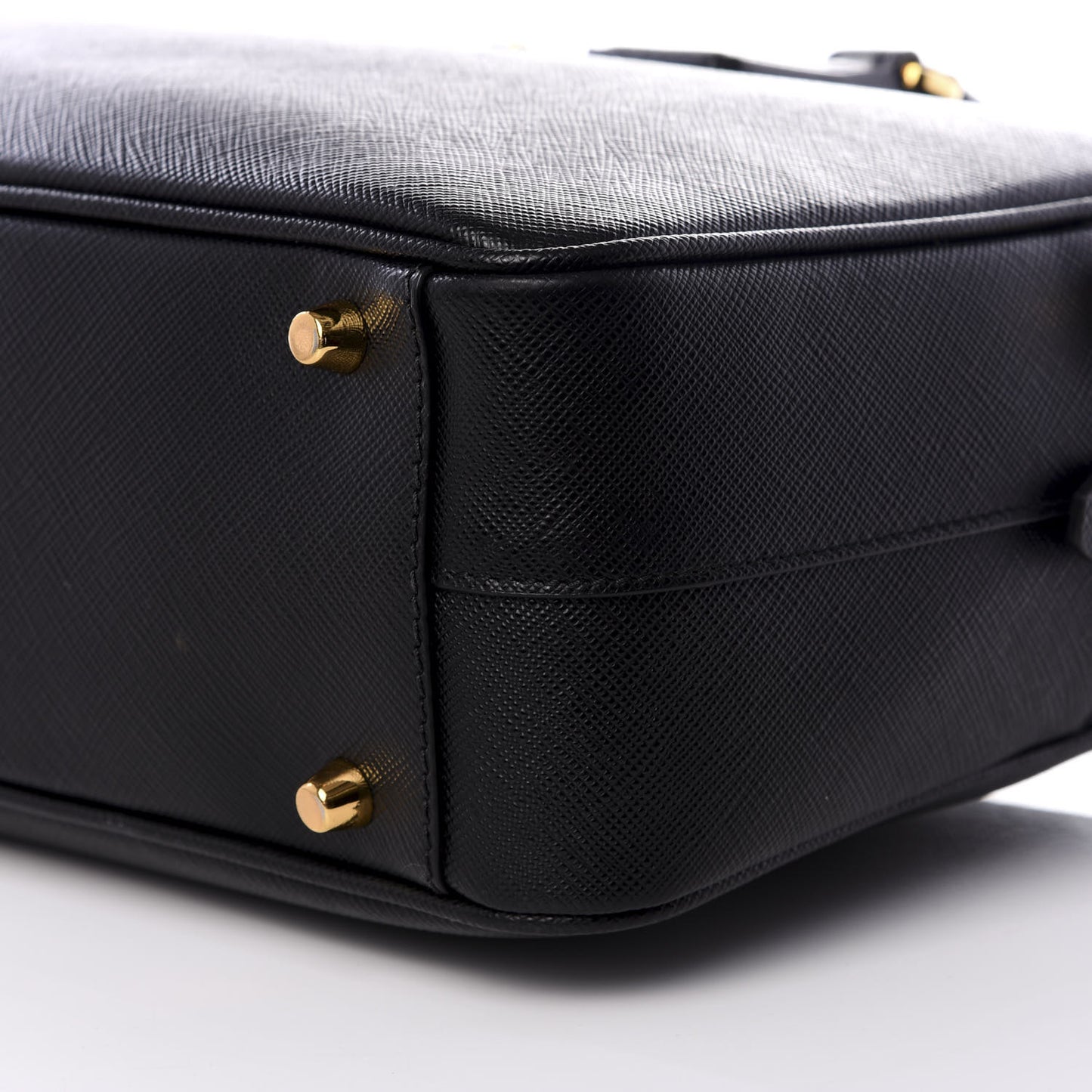Saffiano Travel Briefcase Black