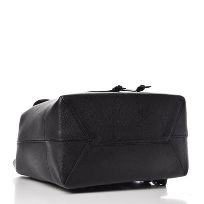 Louis Vuitton Calfskin Lockme Backpack Black 4 of 16