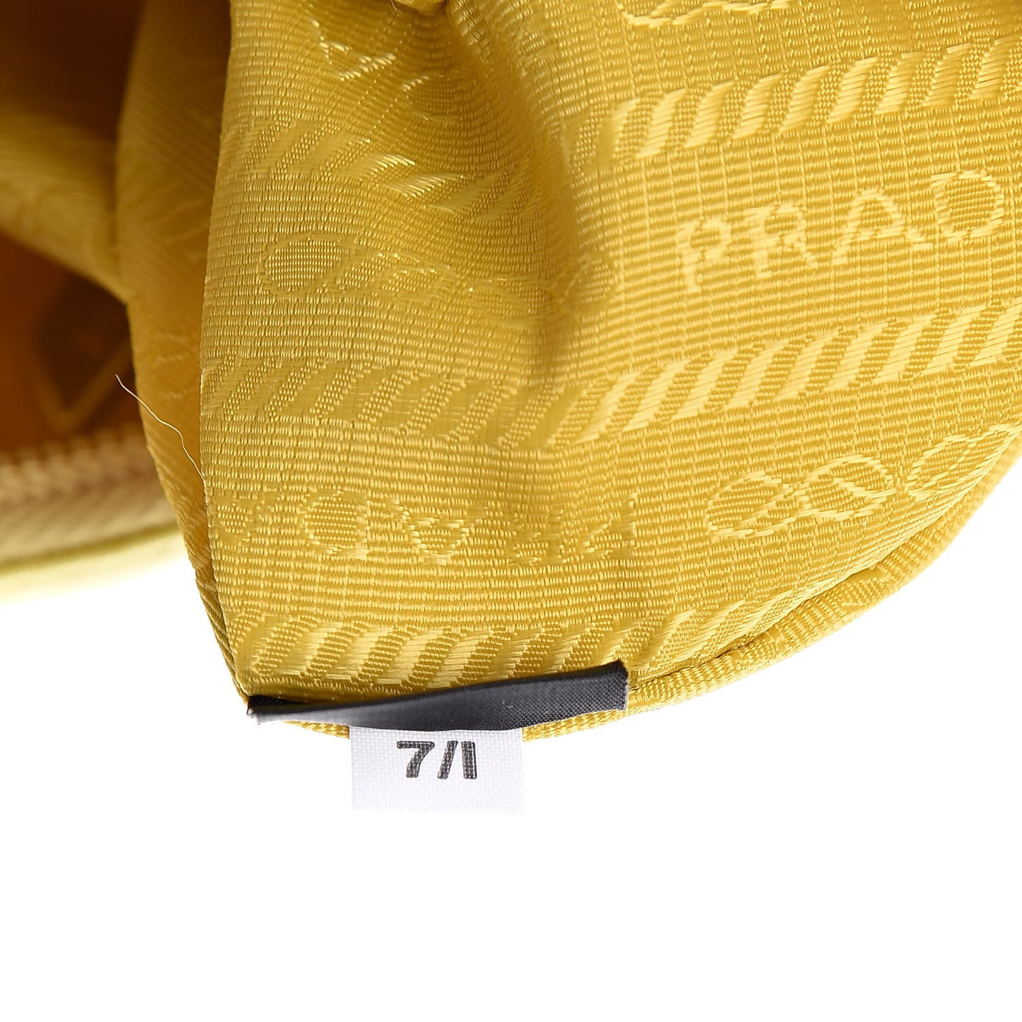 Tessuto Nylon Saffiano Mini Re-Edition 2000 Bag Ananas