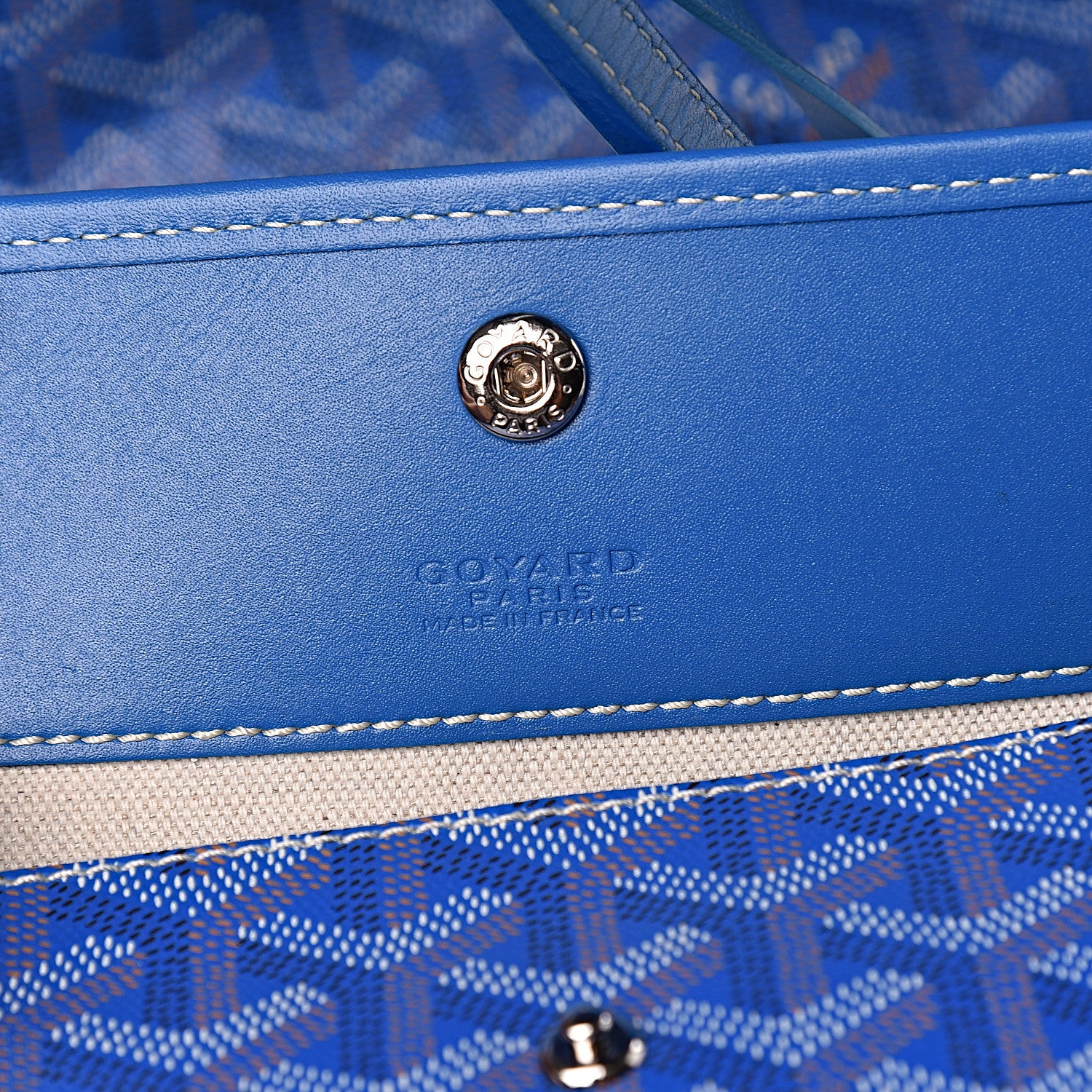 Goyard Goyardine Saint Louis PM Sky Blue 7 of 20
