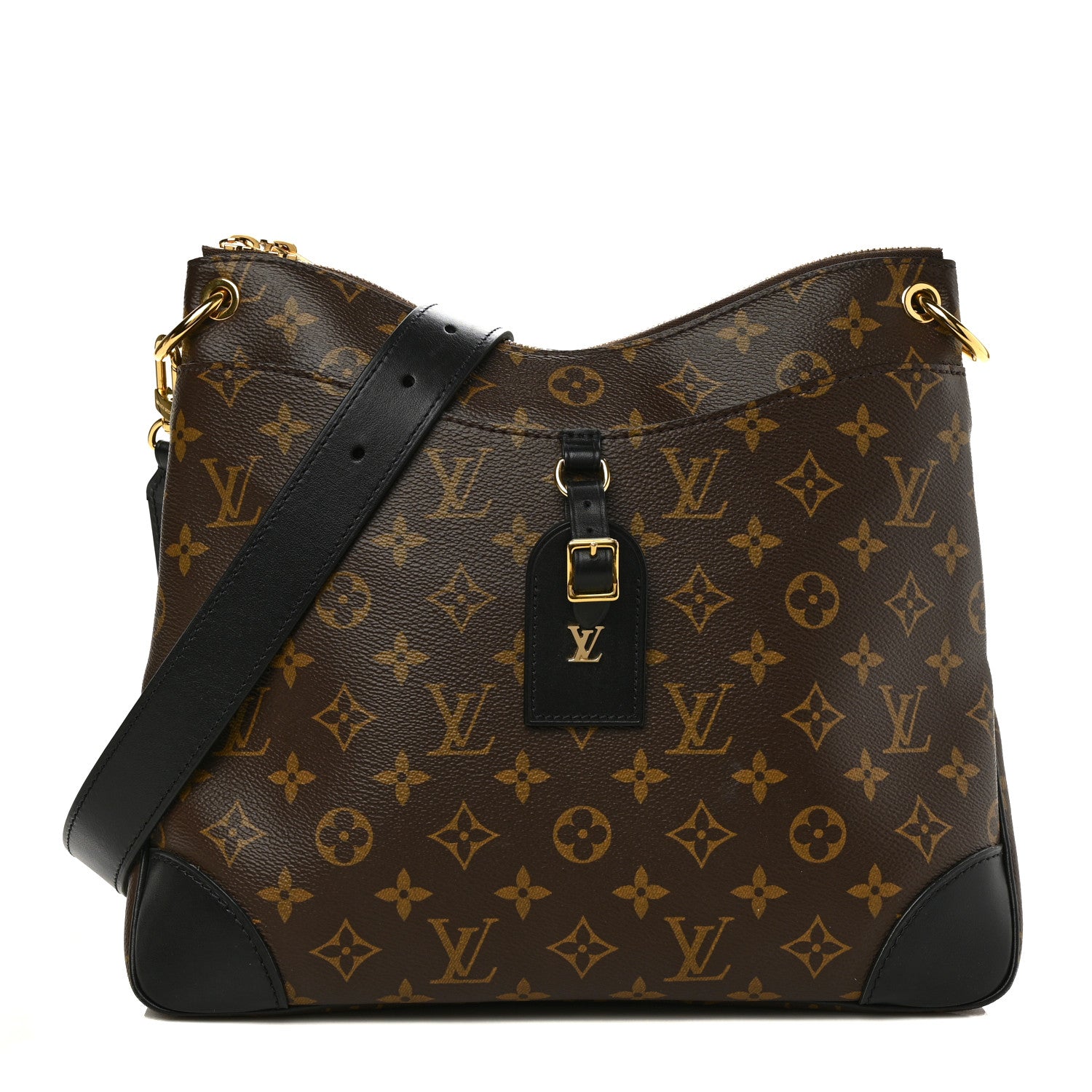Louis Vuitton Monogram Odeon MM Black 1 of 10