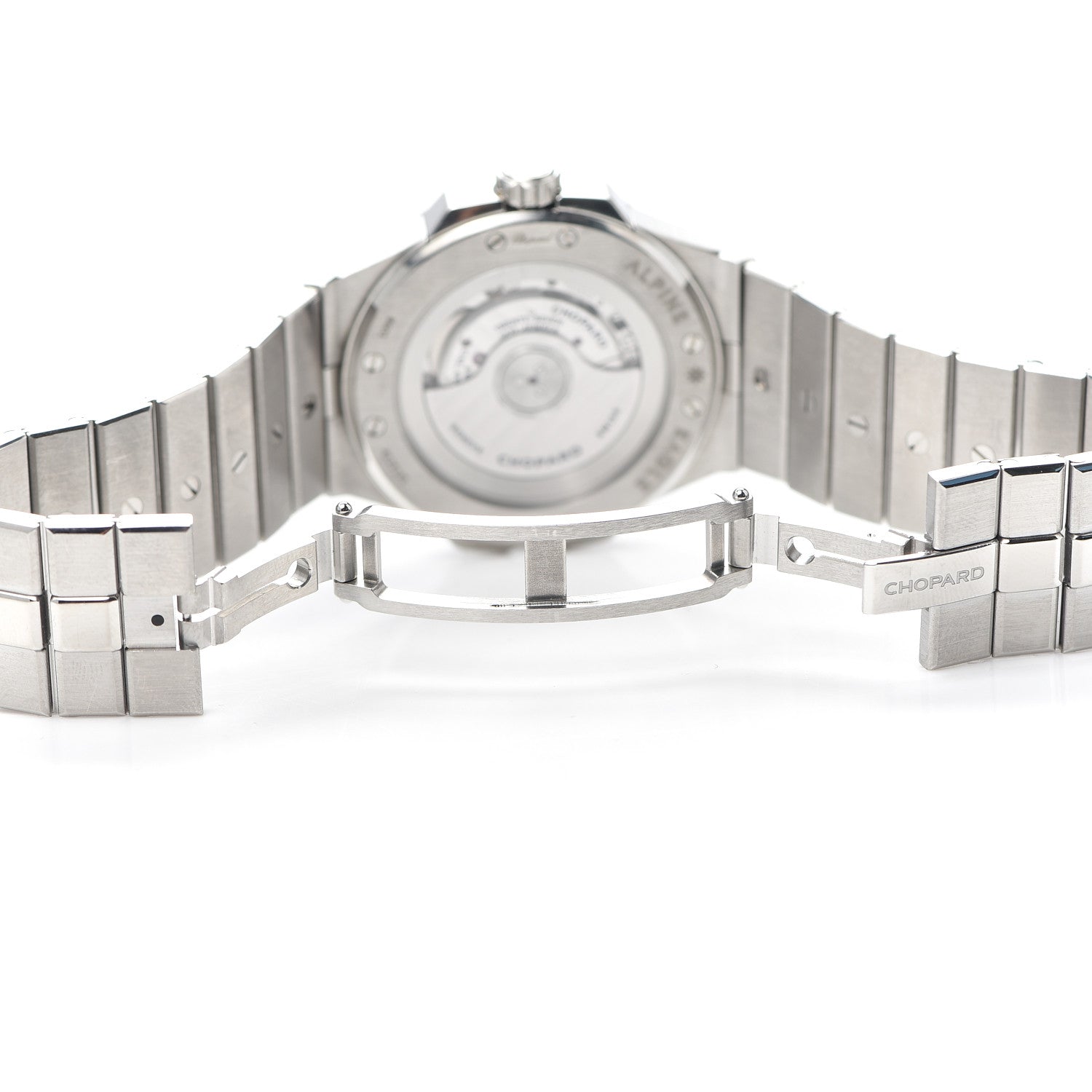 Chopard Lucent Steel 36mm Alpine Eagle Automatic Watch Blue 5 of 6