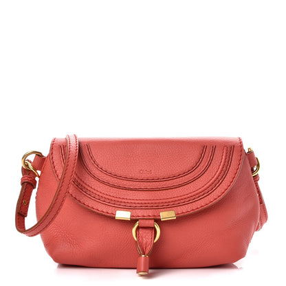 Chloe Calfskin Marcie Pochette Crossbody Bag Paradise Pink 1 of 7